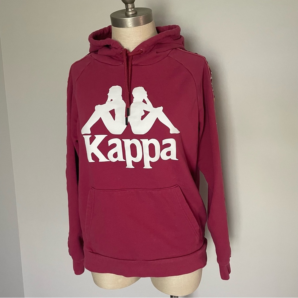 Kappa Burgundy Hoodie size M